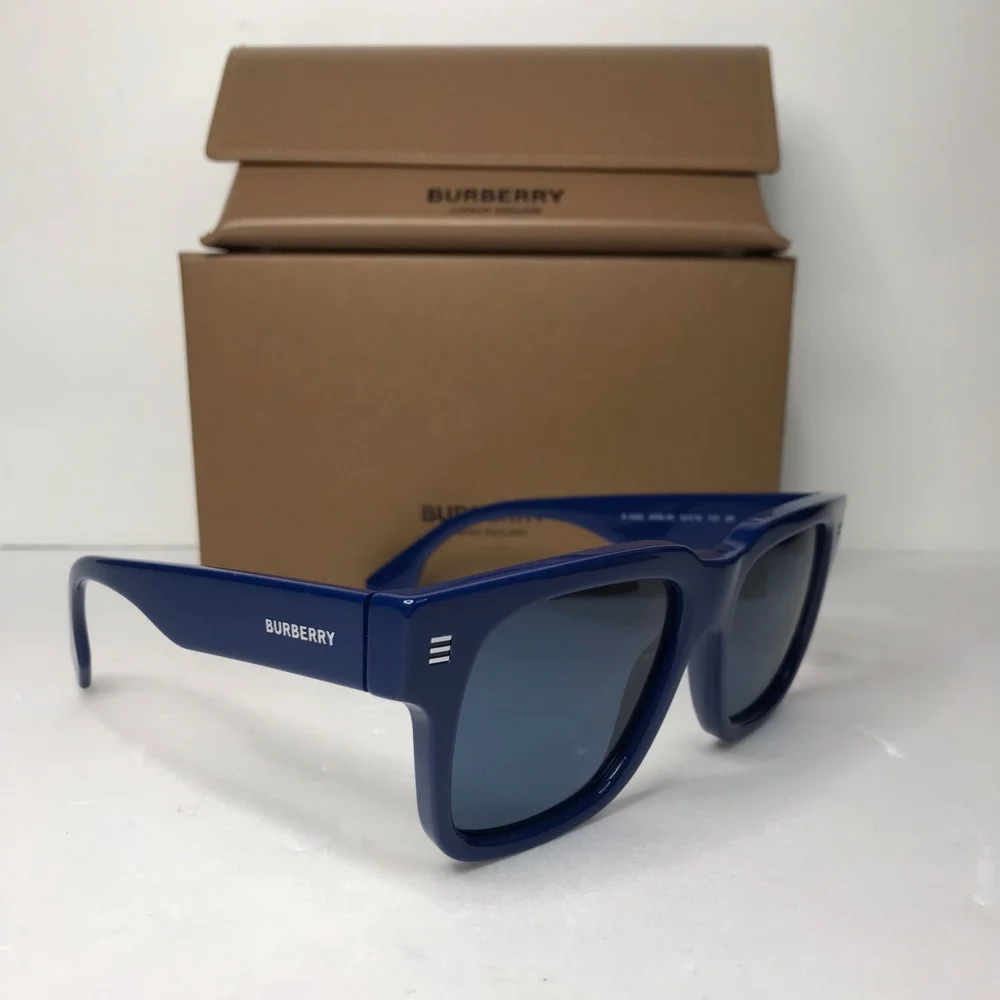 - 💯Original New Burberry Square BE4394 4058/80 B 4395 Deep Navy blue Su